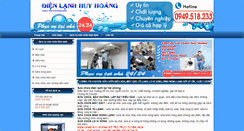 Desktop Screenshot of dienlanhhosen.com